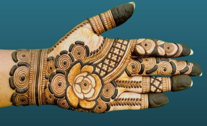 instagram instagram stylish royal front hand mehndi design