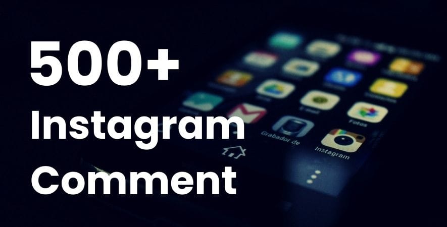 Instagram Marathi Comments For Boys